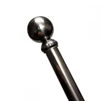 Mastro De Piso Com 3  Posiçoes P/bandeiras Aço Inoxidável - Foto 3