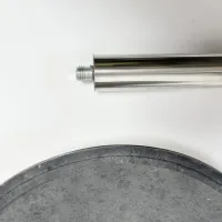 Mastro De Piso Com 3  Posiçoes P/bandeiras Aço Inoxidável - Foto 6