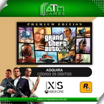Grand Theft Auto V: Edição Premium - Código 25 Dígitos  