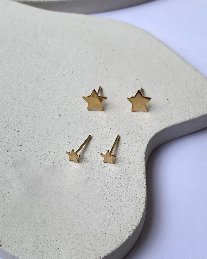 Brinco Conjunto Estrela Imagem