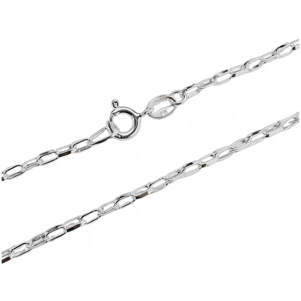 Corrente de prata 950 alongada  - 60 cm - 210276 Imagem