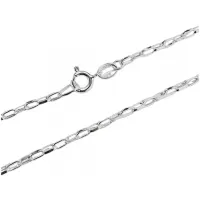 Corrente de prata 950 alongada  - 60 cm - 210276