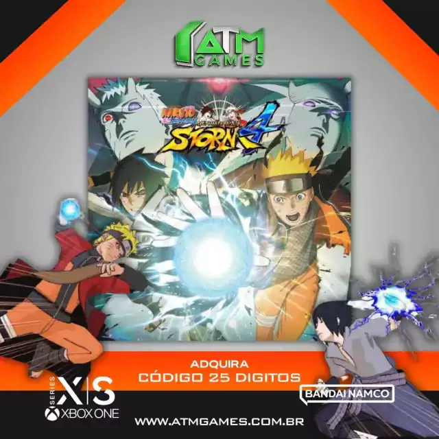 NARUTO SHIPPUDEN™: Ultimate Ninja® STORM 4 - Código 25 Dígitos  