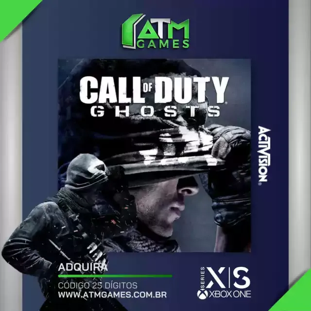 Call of Duty®: Ghosts - Código 25 Dígitos  