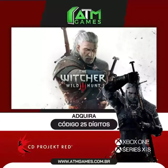 The Witcher 3: Wild Hunt - Código 25 Dígitos  