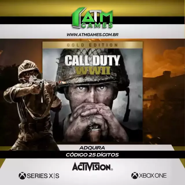 Call of Duty®: WWII Edição Ouro - Código 25 Dígitos  