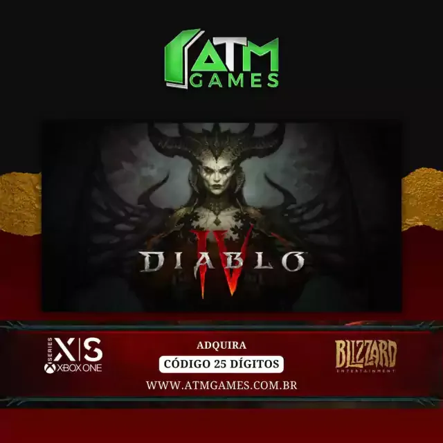 Diablo® IV - Código 25 Dígitos   Imagem
