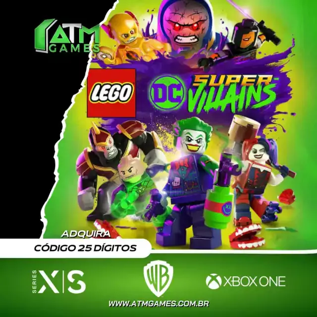LEGO DC Super-Villains - Código 25 Dígitos  