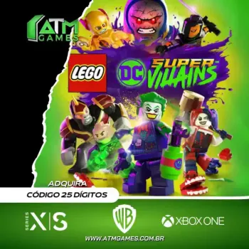 LEGO DC Super-Villains - Código 25 Dígitos  