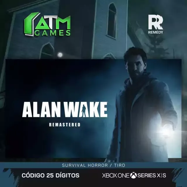 Alan Wake Remastered - Código 25 Dígitos  