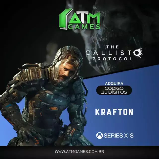 The Callisto Protocol Xbox Series X|S - Código 25 Dígitos   Imagem