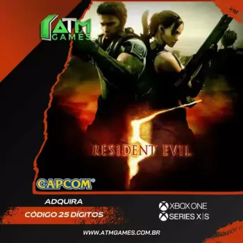 Resident Evil 5 - Código 25 Dígitos  