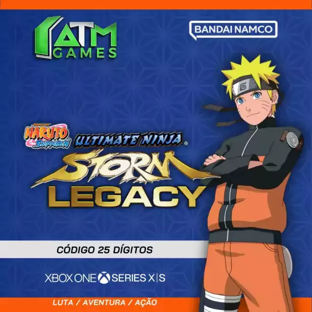 NARUTO SHIPPUDEN: Ultimate Ninja STORM Legacy - Código 25 Dígitos  