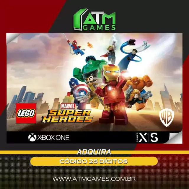LEGO Marvel Super Heroes - Código 25 Dígitos  