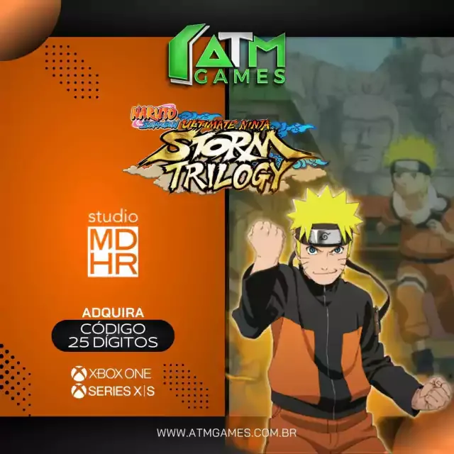 NARUTO SHIPPUDEN: Ultimate Ninja STORM Trilogy - Código 25 Dígitos  