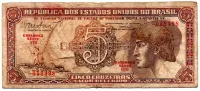 C112 - 5 Cruzeiros - Série 079 - Índio - Data: 1962 - R