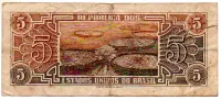 C112 - 5 Cruzeiros - Série 079 - Índio - Data: 1962 - UTG - Foto 2