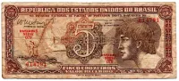 C112 - 5 Cruzeiros - Série 079 - Índio - Data: 1962 - BC