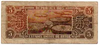 C112 - 5 Cruzeiros - Série 080 - Índio - Data: 1962 - BC - Foto 2