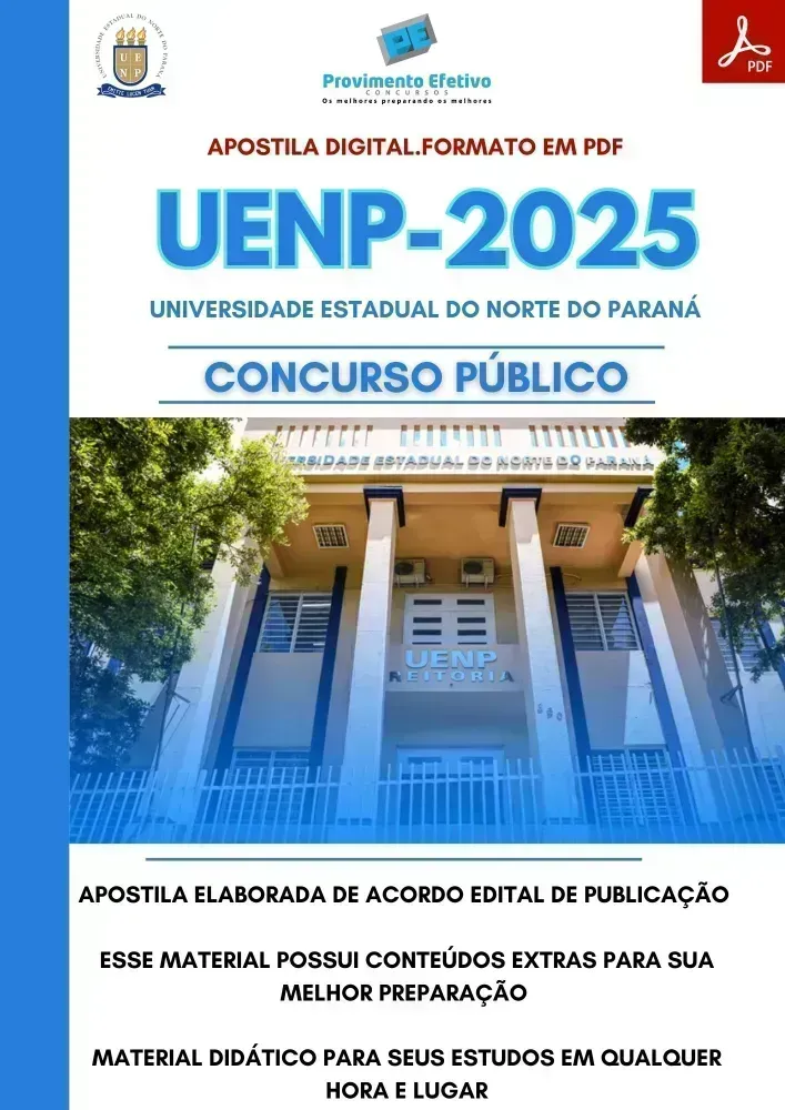 Apostila UENP Bibliotecário 2025