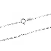 Corrente de prata 950 alongada 60 cm  - 210270
