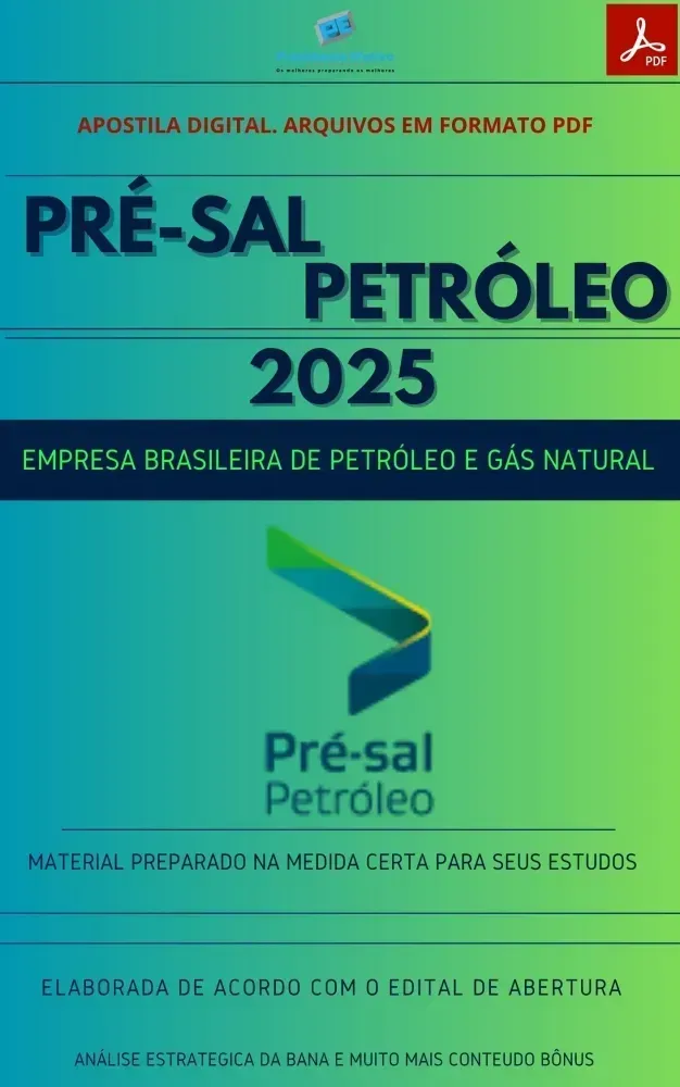 Apostila Pré Sal Petróleo 2025 Administração Geral - Analista Gestão Corporativa