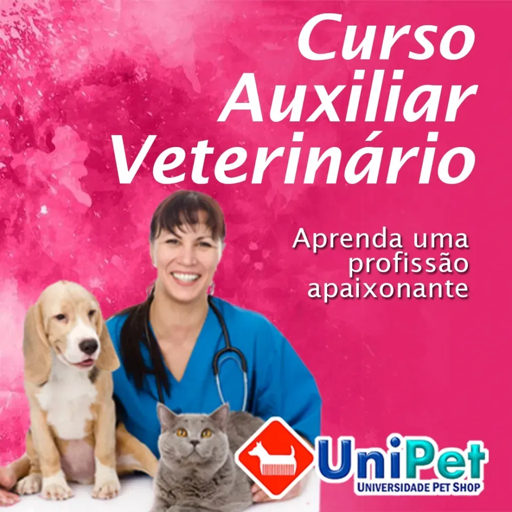 Curso de Auxiliar Veterinário - EAD - Promoção