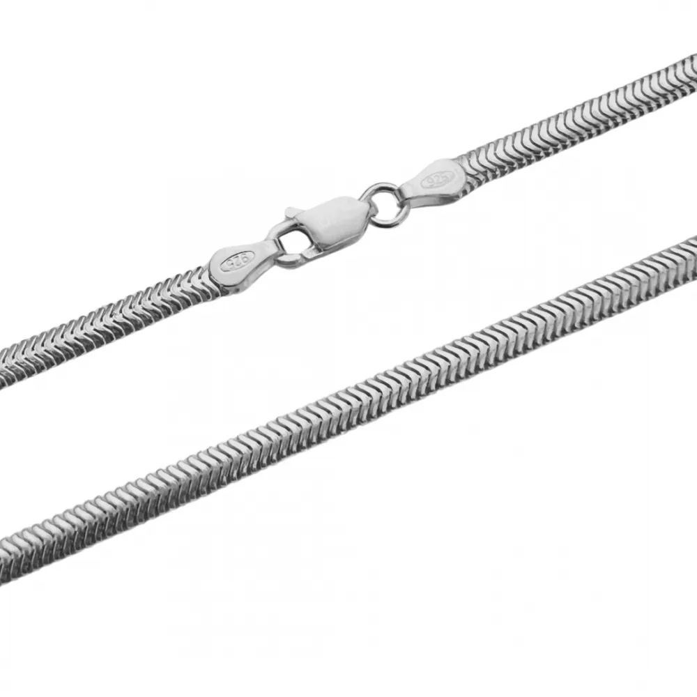 Corrente de prata 925 - Ômega - 45 cm - COR1452