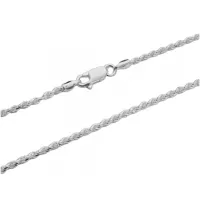  Corrente de prata 950 - Cordão Baiano  60 cm  - 210312