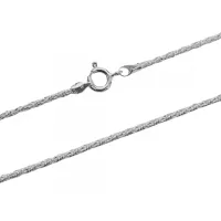 Corrente de prata 925- Corda Chinesa  - 60 cm - 210084