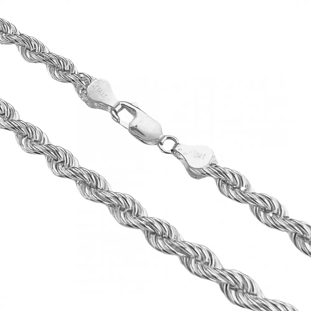 Corrente de prata 950 - Corda Baiana 60 cm -COR1415 Imagem