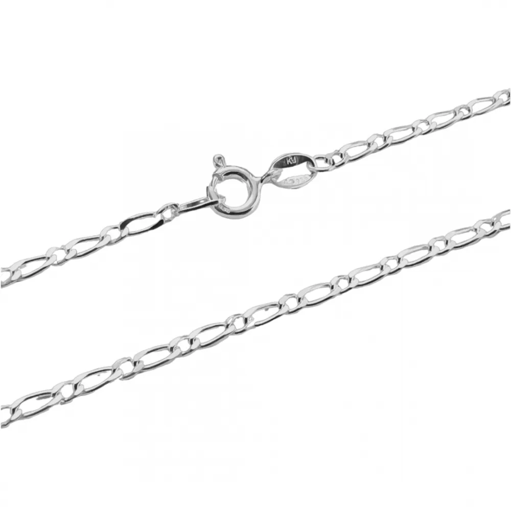 Corrente de prata 950 Grumet - 60 cm  - 200136 Imagem