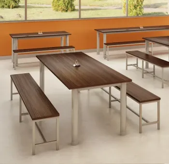 Banco para Refeitório 2600 Para 4 Assentos - Foto 2