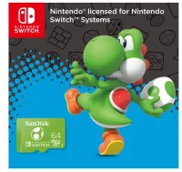 Memória SanDisk 64GB microSDXC-Card - Nintendo Switch - Foto 3