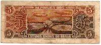C112 - 5 Cruzeiros - Série 081 - Índio - Data: 1962 - MBC - Foto 2