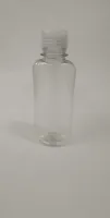 Frasco PET Oval 140ml c/ Tampa Flip Top