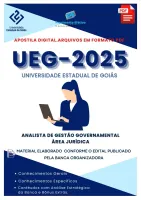 Apostila UEG Analista Governamental - Área Jurídica
