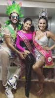 Bota Over the Knee Anitta Vinil Preta com Numeração Especial em Promoção - Foto 7