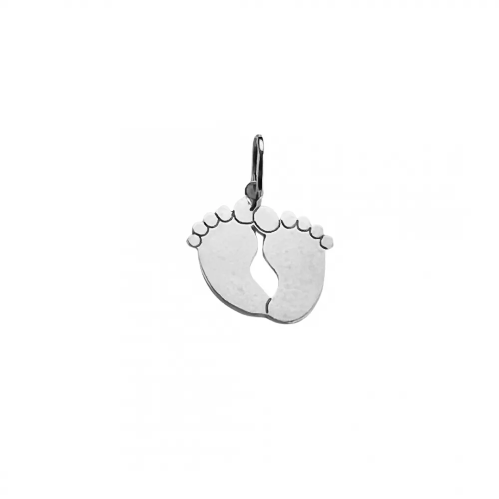 Pingente de prata pézinho - PFL367 Imagem