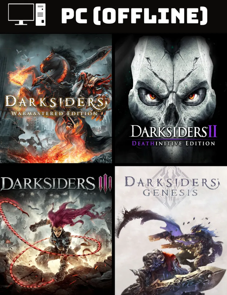  Darksiders 1,2,3  Genesis Pc