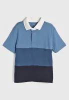 Camisa Polo Infantil GAP Colorblock Mangas Curtas  Masculino  - Foto 2