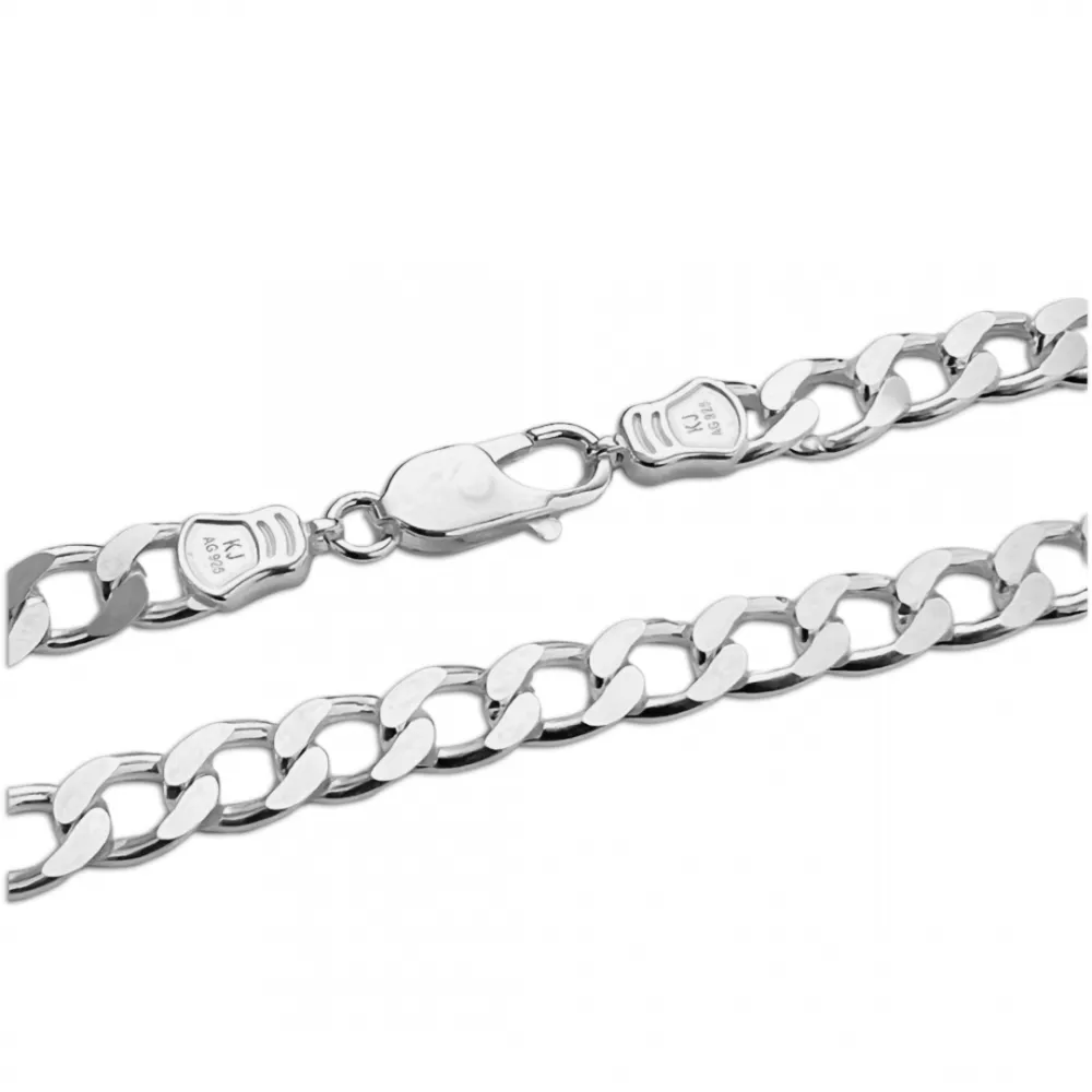 Pulseira de prata 925 Grumet - 21 cm  - 240010