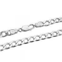 Pulseira de prata 925 Grumet - 21 cm  - 240010
