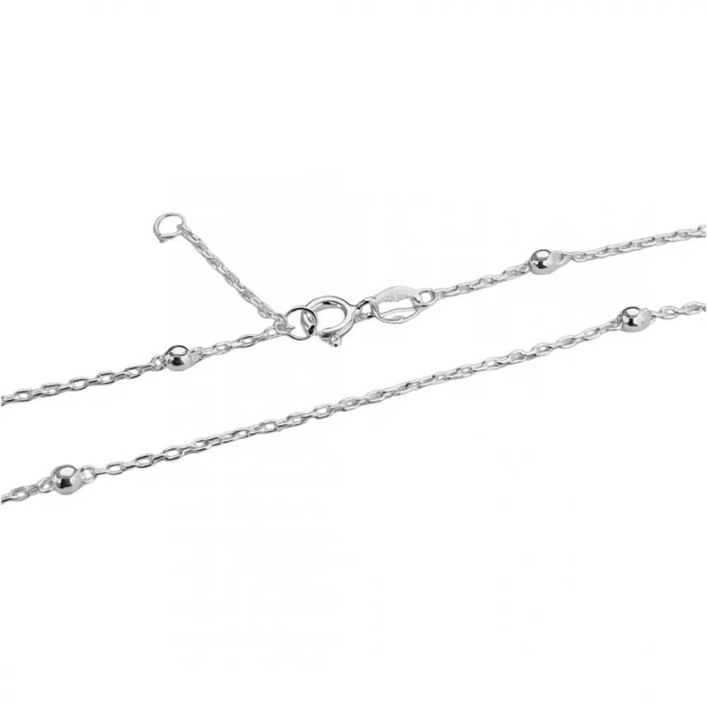 Pulseira de prata 925 - Bolinhas - 240650