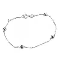 Pulseira de prata 950 - Bolas - 240652