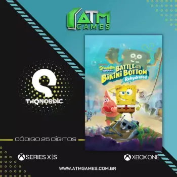 Bob Esponja Calça quadrada: Batalha na Fenda do biquíni - Código 25 Dígitos  