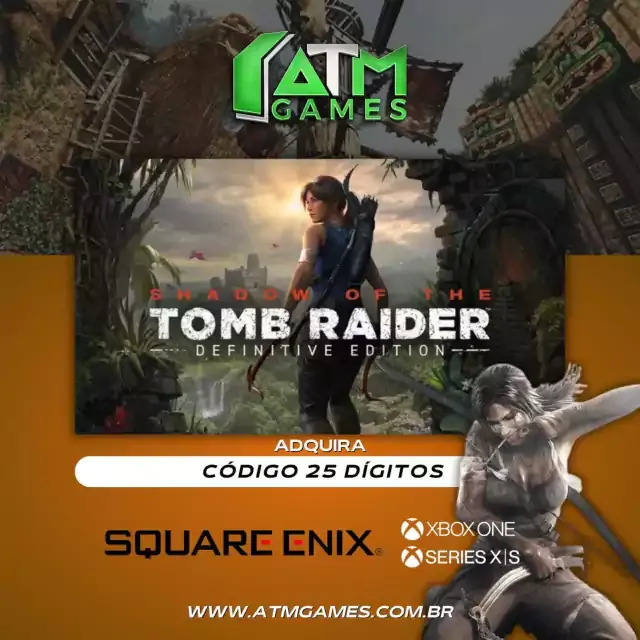 Shadow of the Tomb Raider Definitive Edition - Código 25 Dígitos  