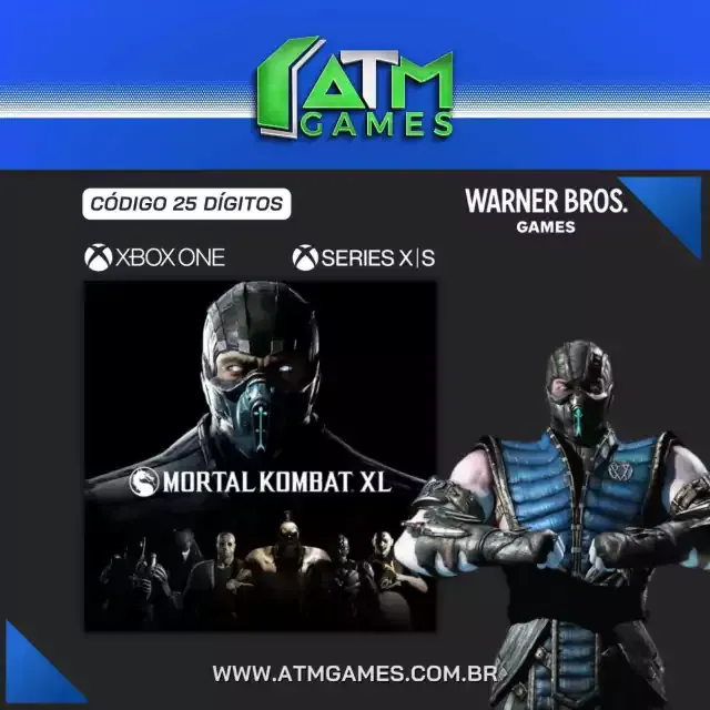 Mortal Kombat XL - Código 25 Dígitos  