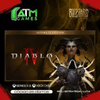 Diablo® IV  Edição Ultimate - Código 25 Dígitos  