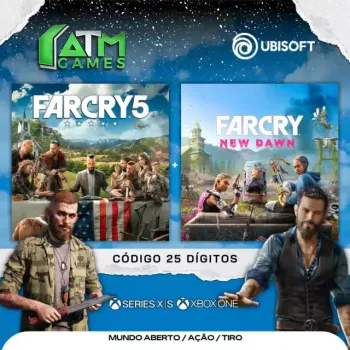Far Cry® 5 + Far Cry® New Dawn - Código 25 Dígitos  